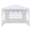 10''x10''(3 x 3m)Three Sides Waterproof Tent with Spiral Tubes XH